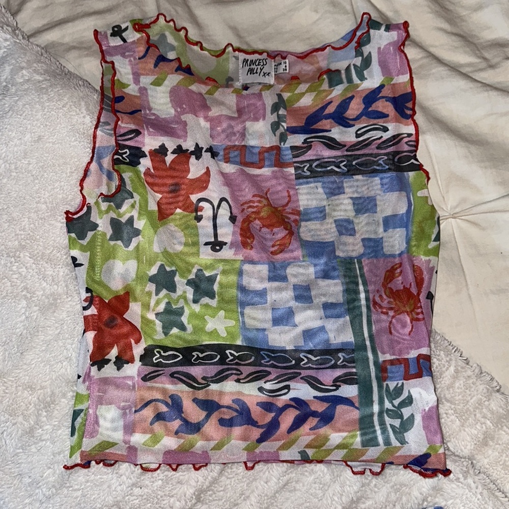 princess polly ace set multi. lower impact. size 6. only wore once. - Picture 4 of 5